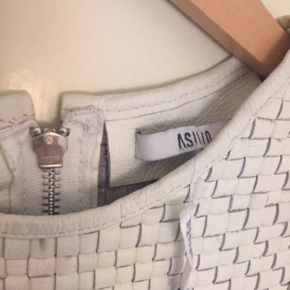 Asilio Code of Practice leather vest, S 4/6 - Picture 3 of 3